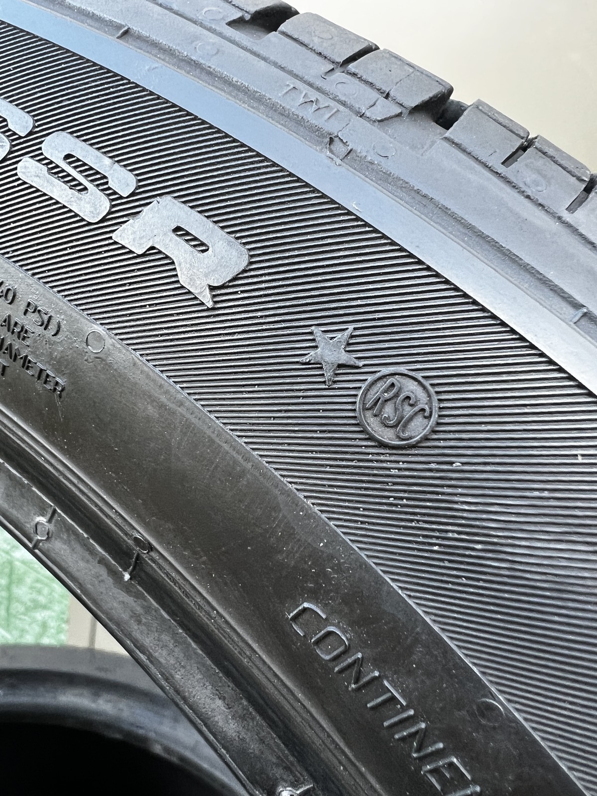 1 Tire Continental ProContact TX SSR ★ BMW 225/45R19 96H DOT.2523 8/32 NO Patch