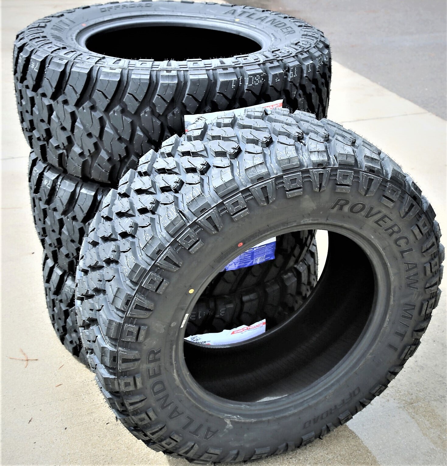 4 Tires Atlander Roverclaw M/T I LT 31X10.50R15 Load C 6 Ply MT Mud
