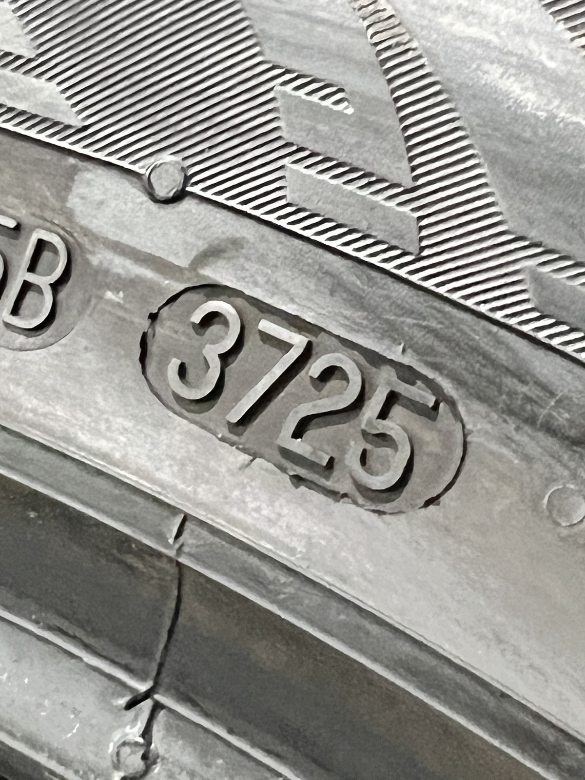 Set Of 2 Continental ContiProContact AO 255/45R19 104H DOT.3725 10/32 NO Patch