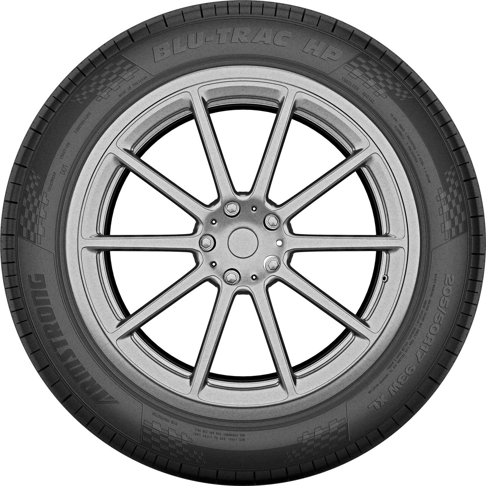 1 New Armstrong Blu-trac Hp – 275/40r18 Tires 2754018 275 40 18