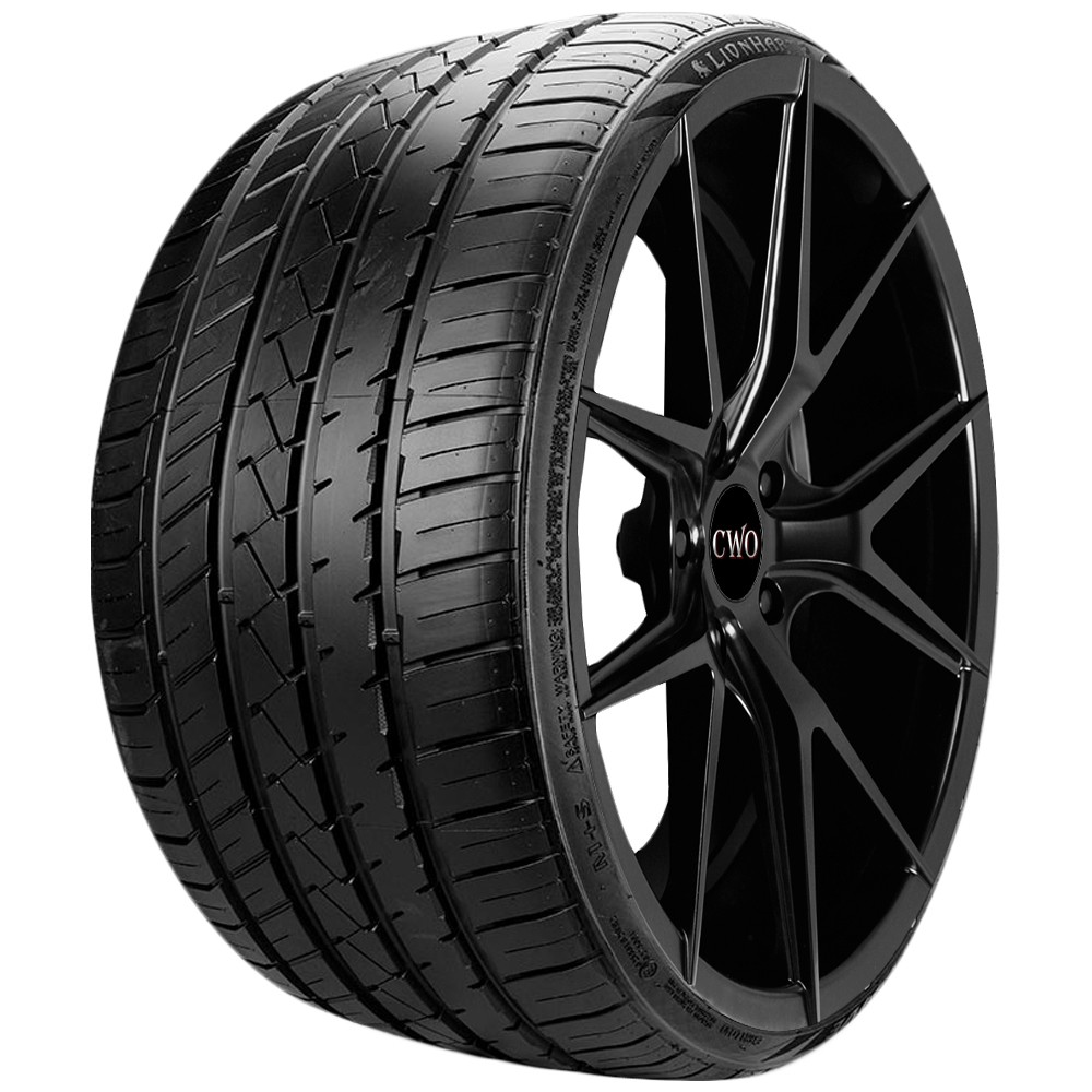 265/40ZR22 Lionhart LH-Five 106W XL Black Wall Tire