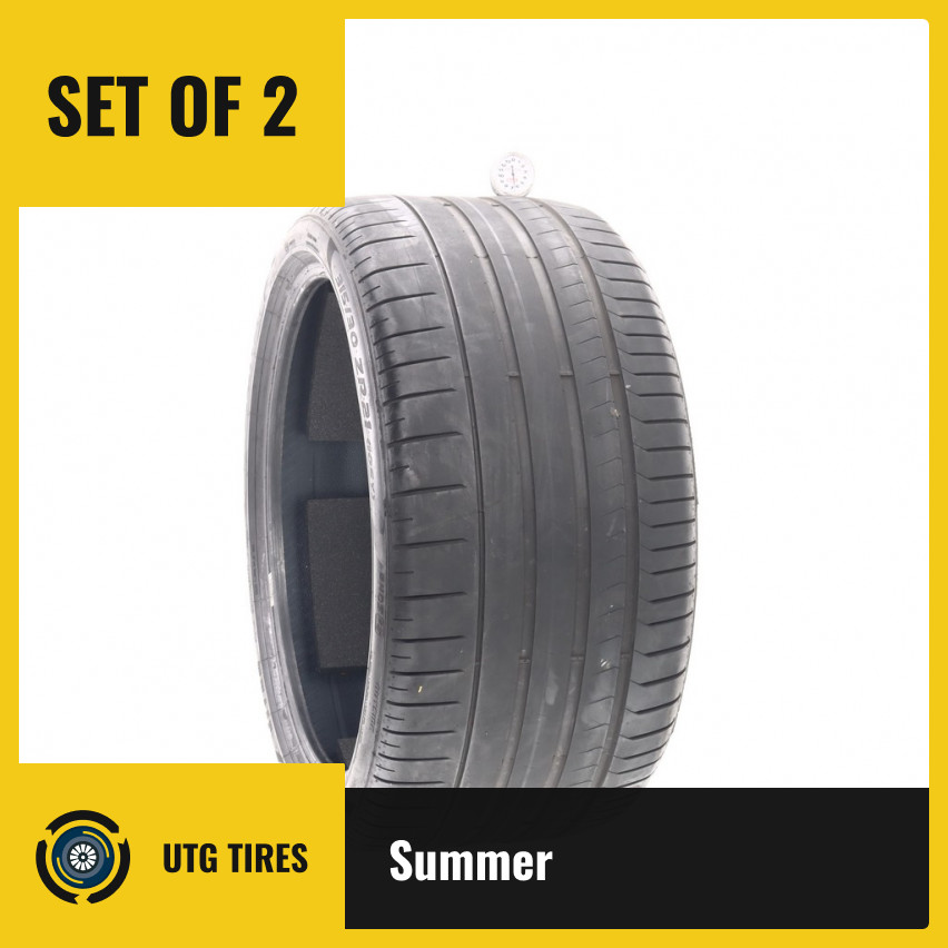 Set of (2) Used 315/30ZR21 Pirelli P Zero PZ4 N1 PNCS 105Y – 6.5/32