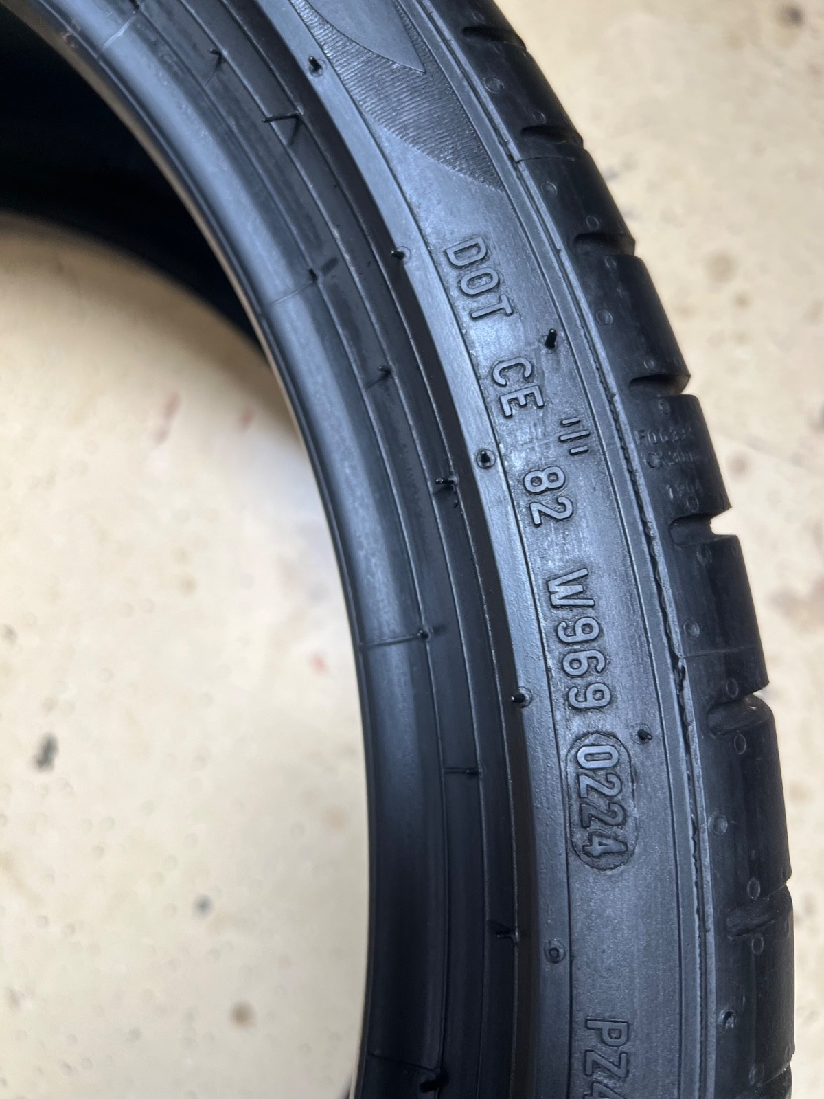 1 – NO REPAIRS 275/30R20 XL (97Y) Pirelli P Zero PZ4 RSC (*) BMW OEM – 7038