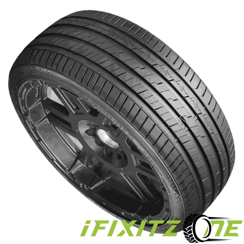 1 Accelera IOTA EVT 245/45ZR19 102Y Extra Load XL, Performance, 320AA UTQG Tires