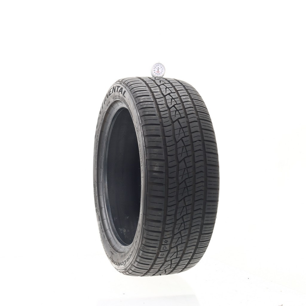 Set of (4) Used 245/45ZR18 Continental ControlContact Sport SRS Plus – 6-7/32