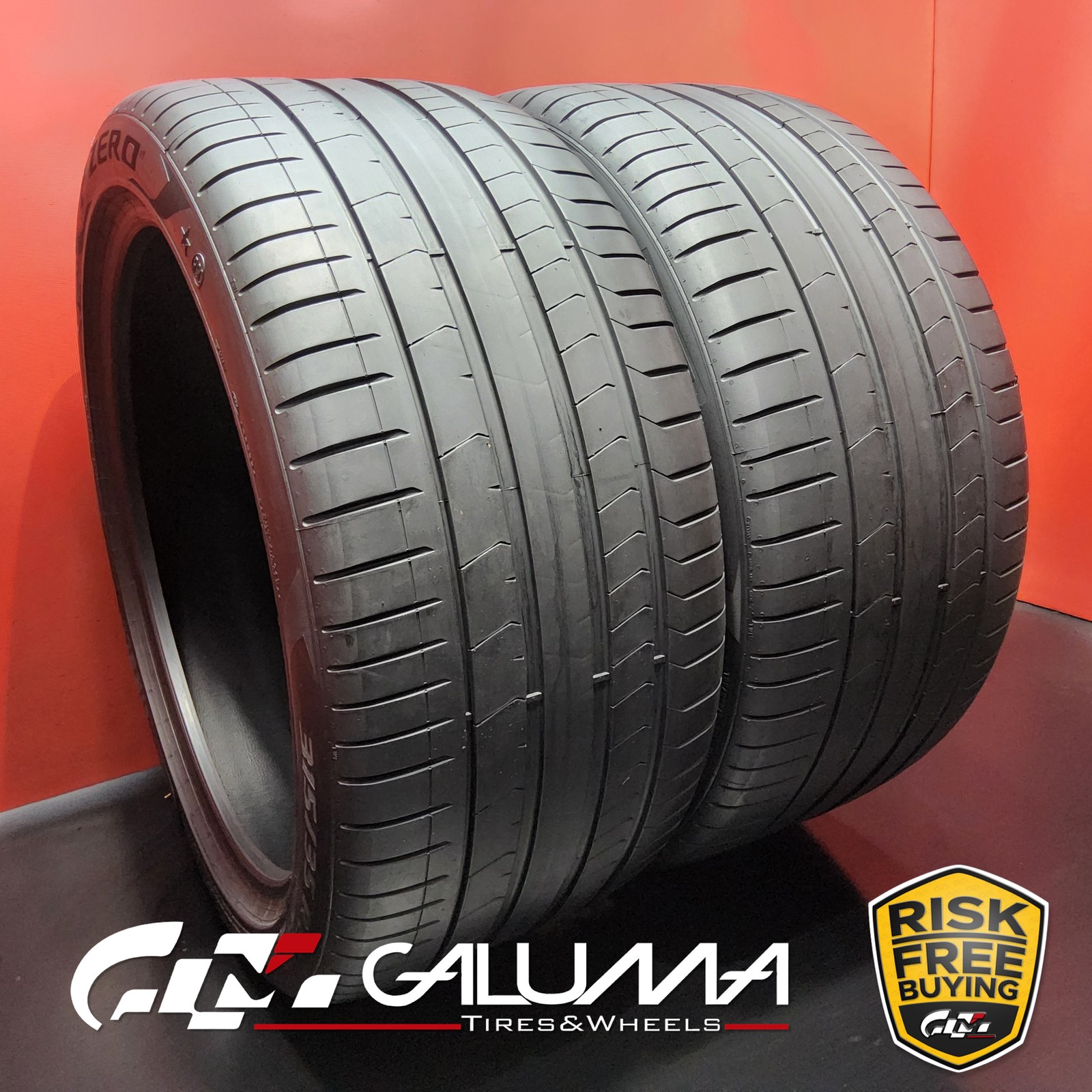 Set of 2 Tires Pirelli P Zero PZ4 ★ Run Flat XL 315/35R21 3153521 111Y #95013