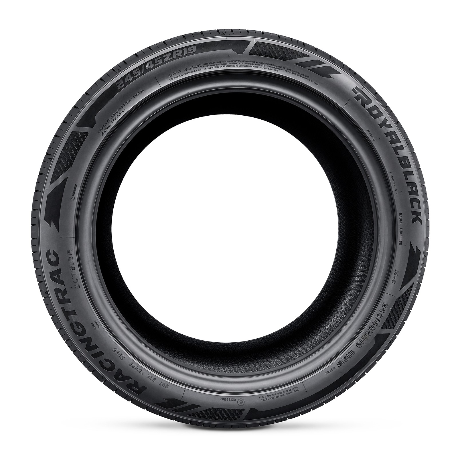 4 Tires 245/45 ZR19 245/45 R19 102W XL AS A/S All Season Performance