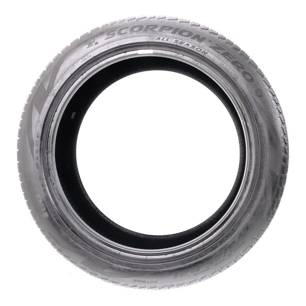 Set of (4) Used 275/45R21 Pirelli Scorpion Zero LR PNCS 110Y – 6-7.5/32