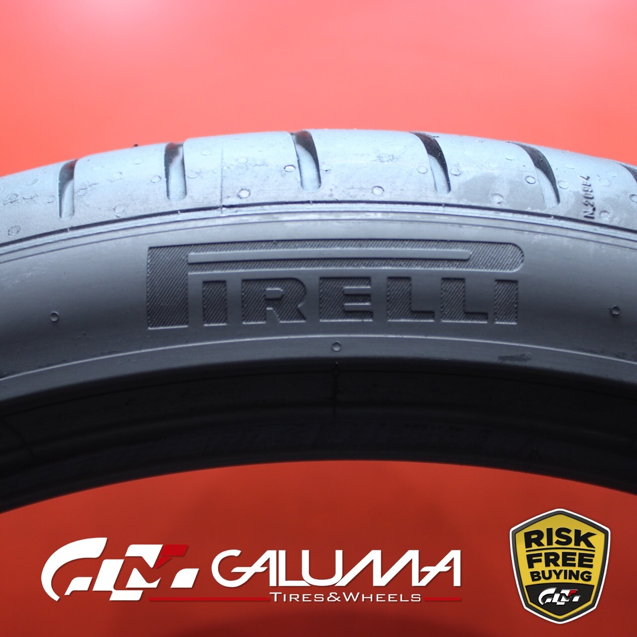 1(One) Tire Take Off Pirelli P Zero PZ4 315/30ZR22 315/30/22 107Y No Patch 80079