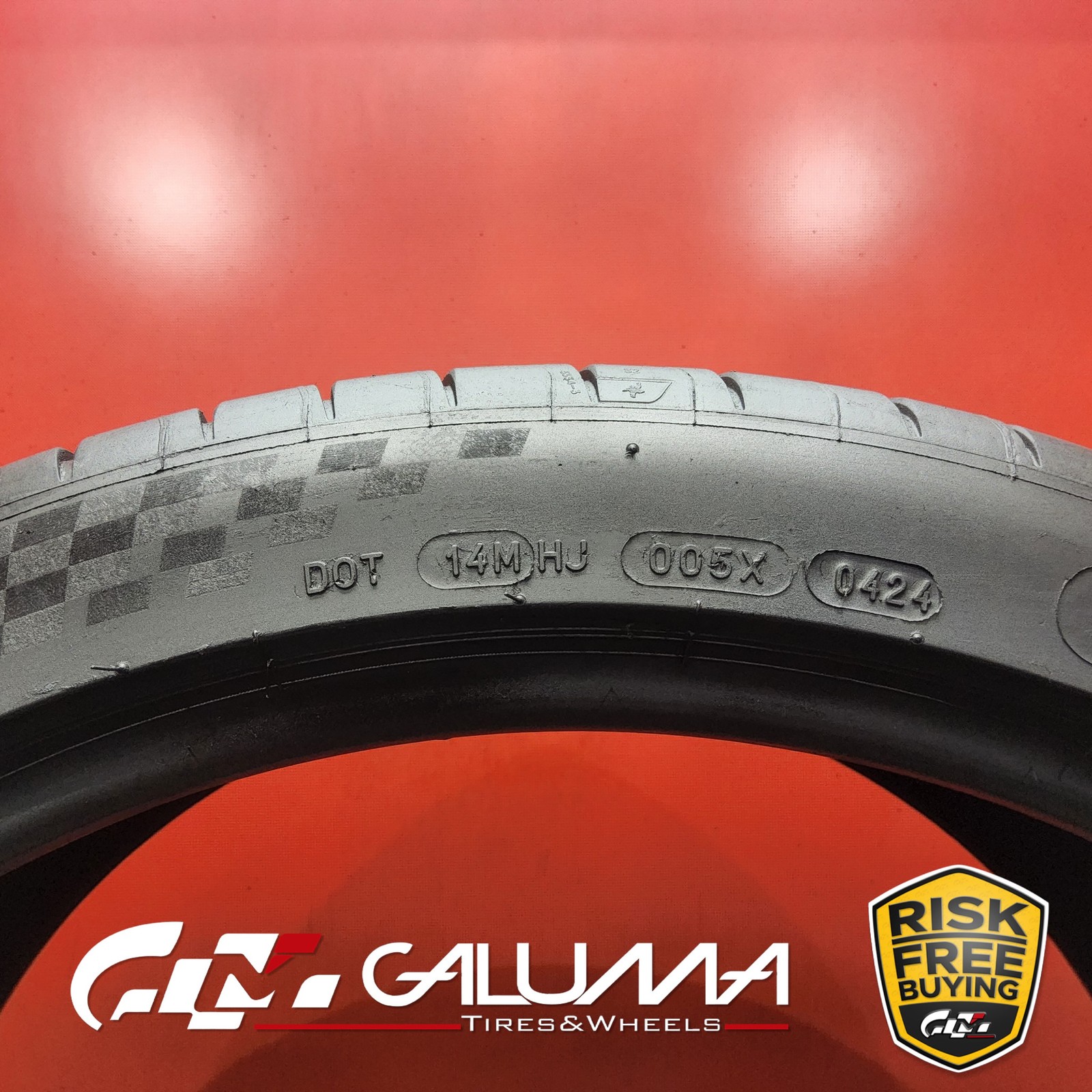 Set of 2 Tires LikeNEW Michelin Pilot Sport 4S ★ XL 315/30ZR22 No Repairs #94102