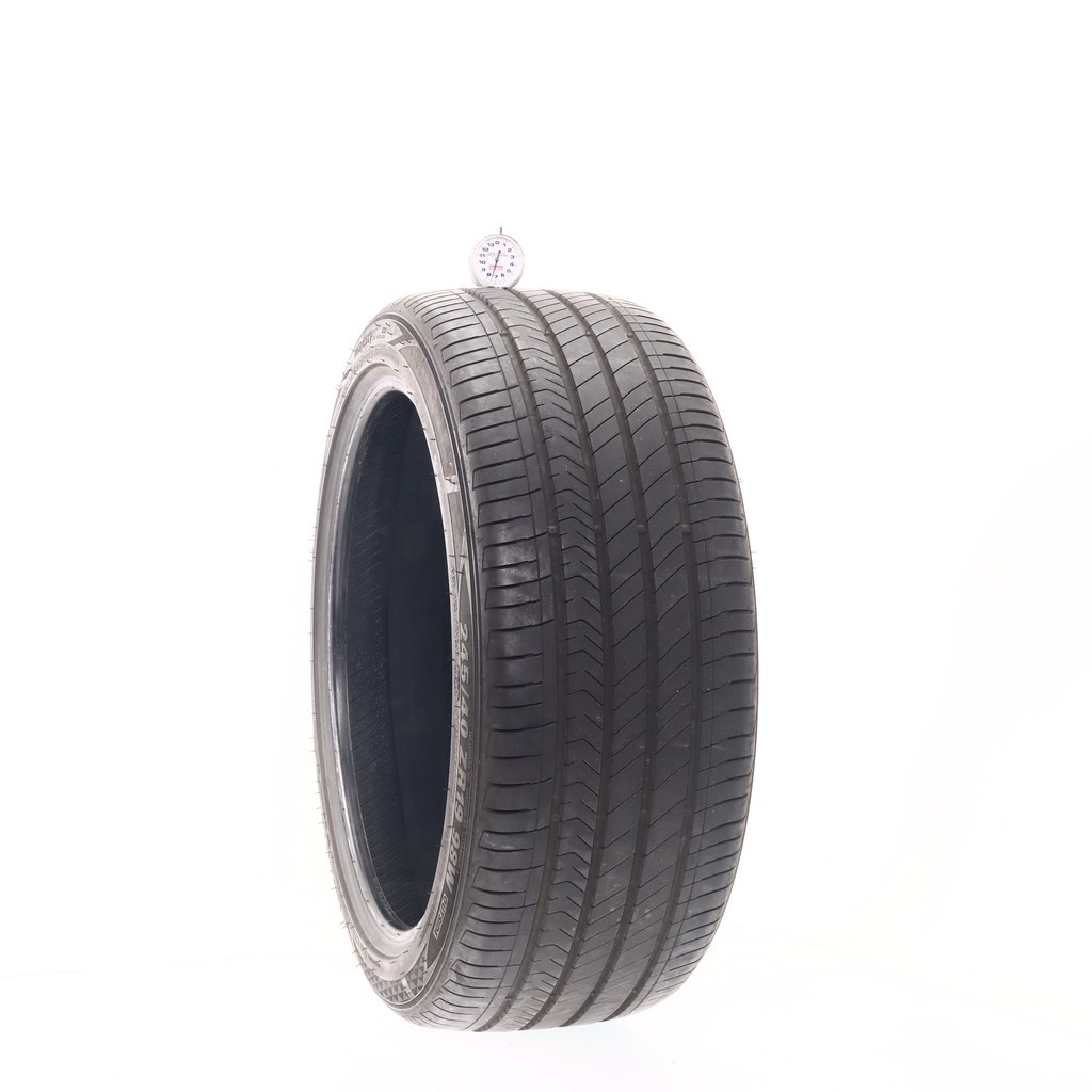 Set of (4) Used 245/40ZR19 Kumho Majesty 9 Solus TA91 98W – 7-8.5/32
