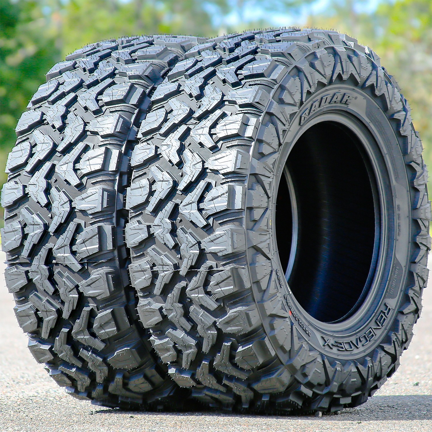 2 Tires Radar Renegade-X LT 35X12.50R18 Load E 10 Ply XT X/T Extreme Terrain