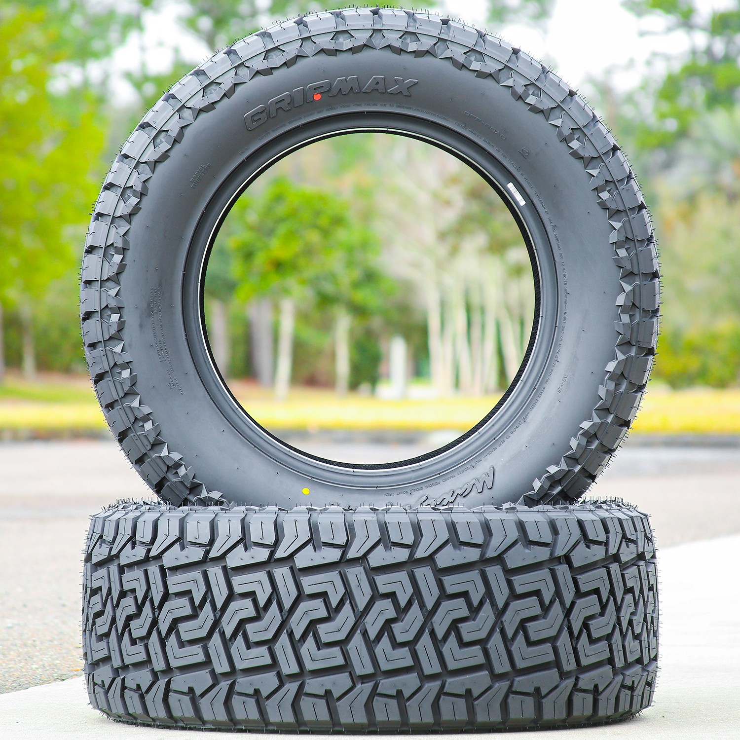 4 Tires Gripmax MaxGrip X/T LT 33X12.50R18 Load F 12 Ply XT Extreme Terrain