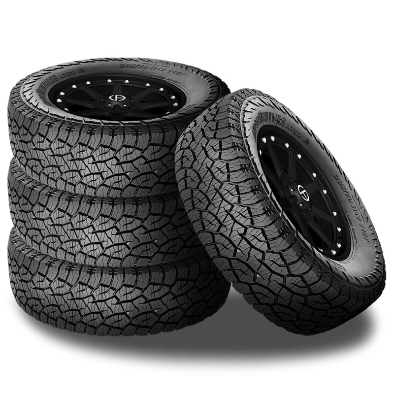 4 Kumho Road Venture AT52 31×10.50×15 109S 6-Ply All Terrain Truck 3PMSF Tires