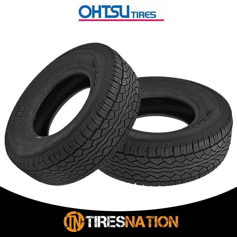 (1) New Ohtsu ST5000 P245/75R16 109S OWL Tires