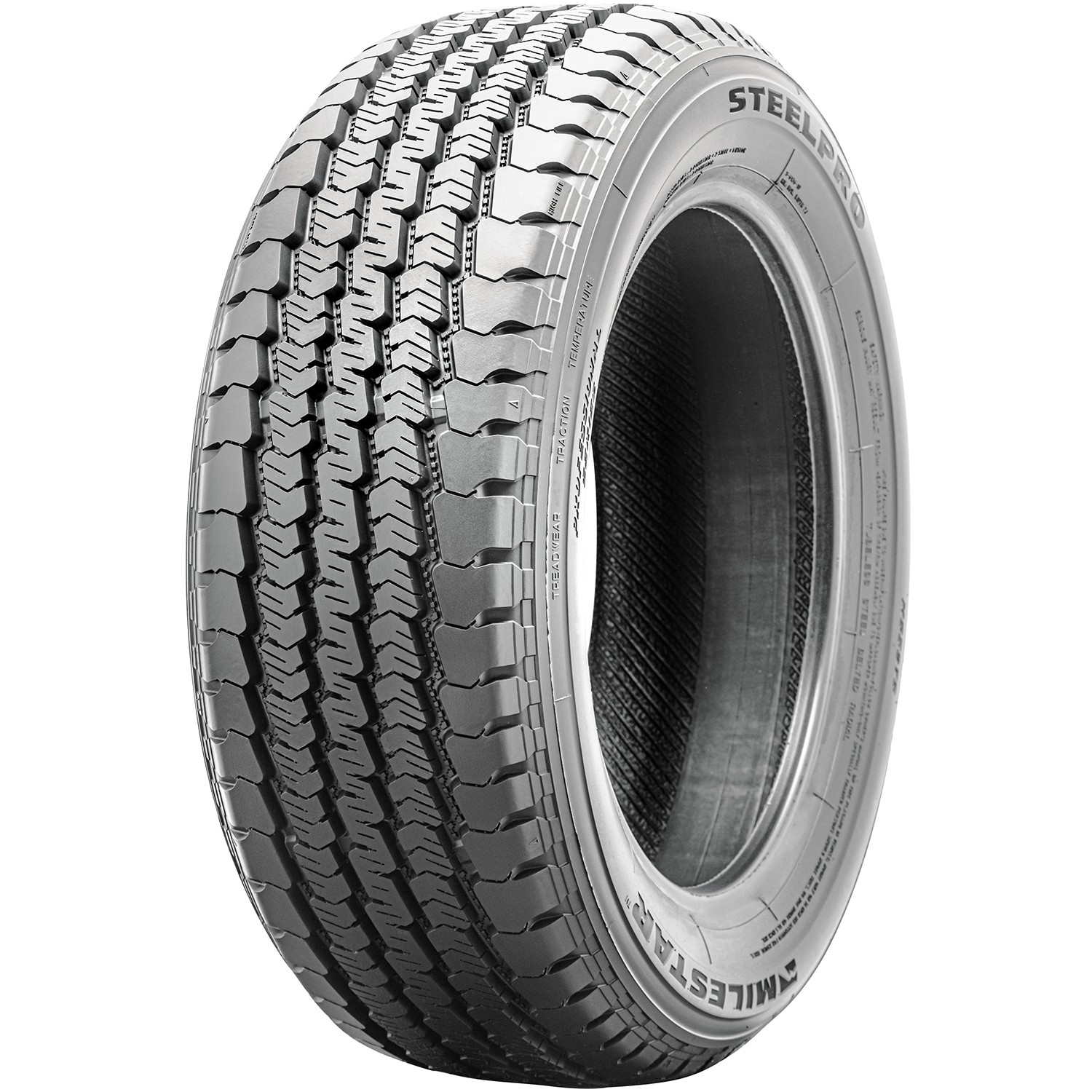 4 Tires Milestar SteelPro MS597S 205/65R15 Load C 6 Ply (DC) Van Commercial