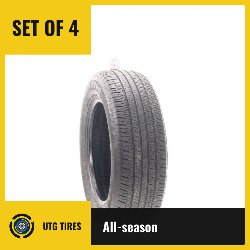 Set of (4) Used 225/65R17 Dunlop Grandtrek PT20 102H – 7-7.5/32