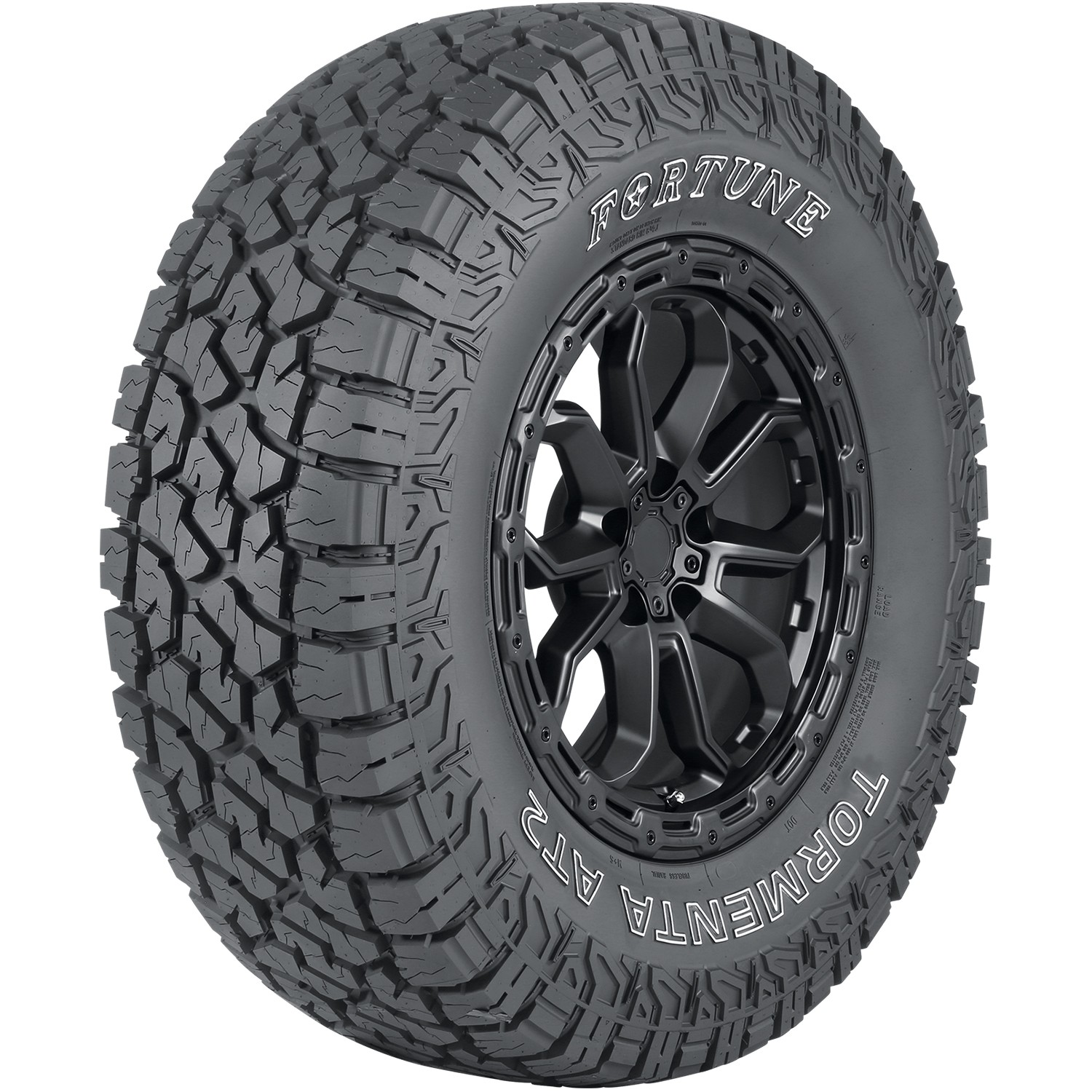 4 Fortune Tormenta A/T2 285/70R17 126/123S E 10 Ply Tires 50k Mi Warranty