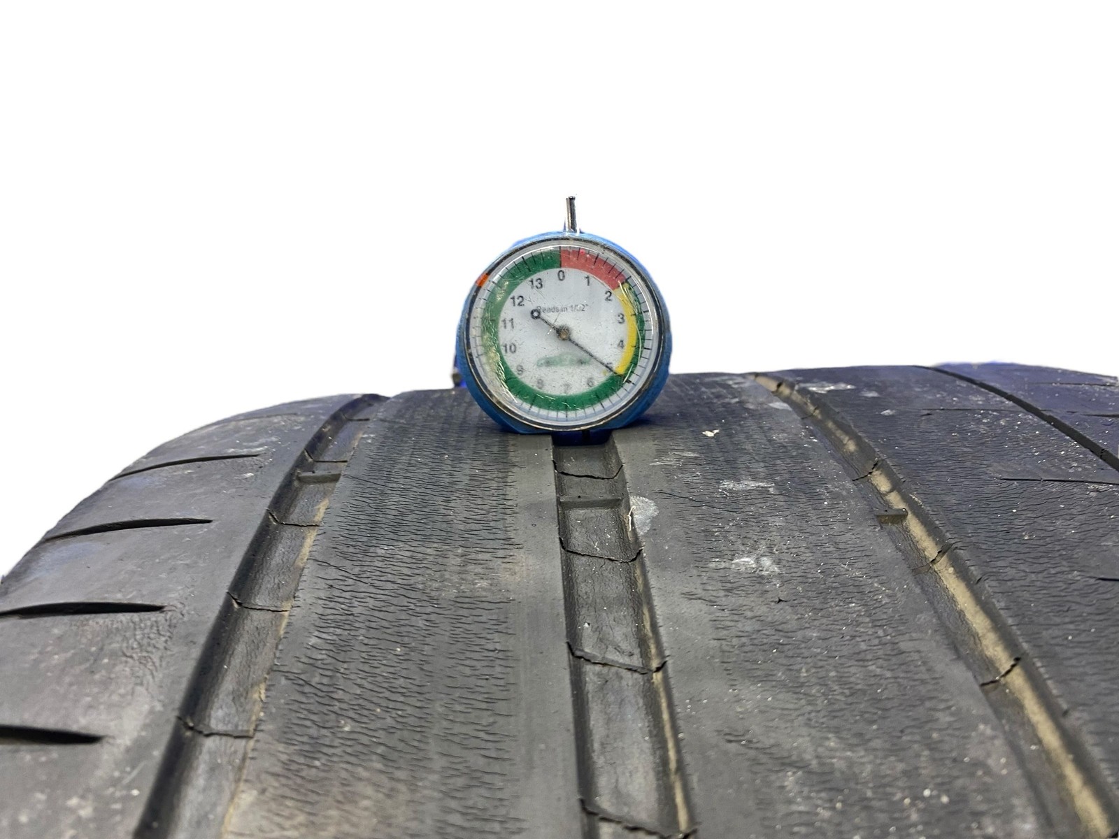 305/30ZR20 MICHELIN PILOT SPORT 4S 4.5-6/32NDS DATECODE 1523 *UNEVEN TREAD WEAR*