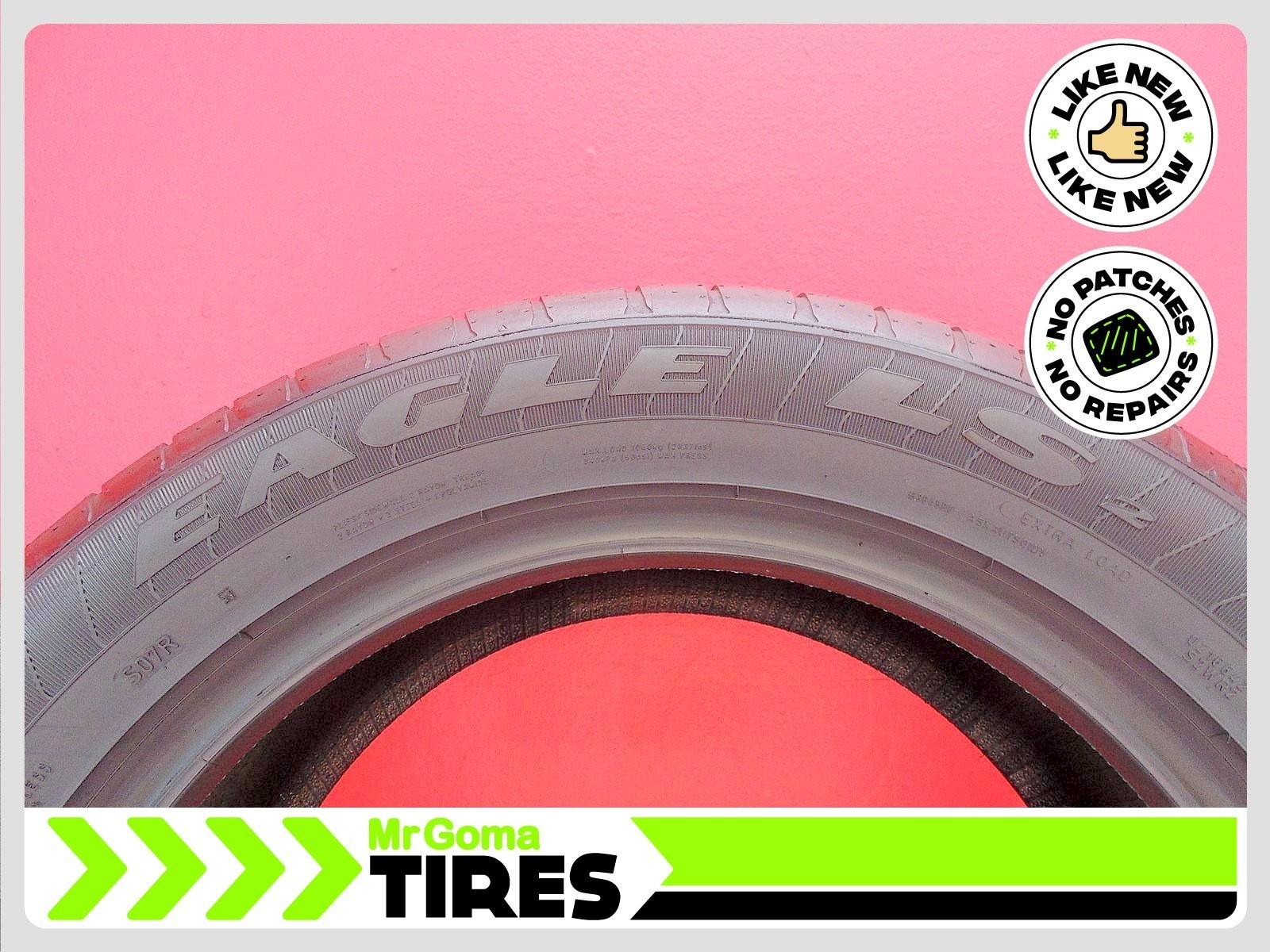 1 GOODYEAR EAGLE LS2 N1 265/50R19 USED TIRE 9.3/32 TREAD NO PATCHES 110V 2655019