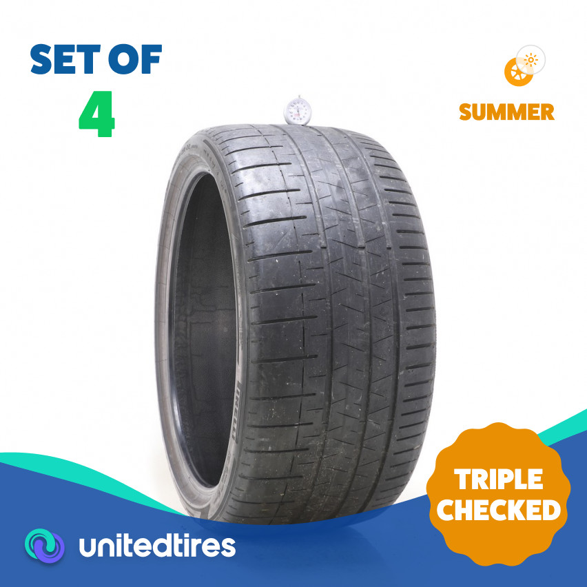 Set of (4) Used 315/30ZR22 Pirelli P Zero Corsa PZC4 NO 107Y – 6-6.5/32
