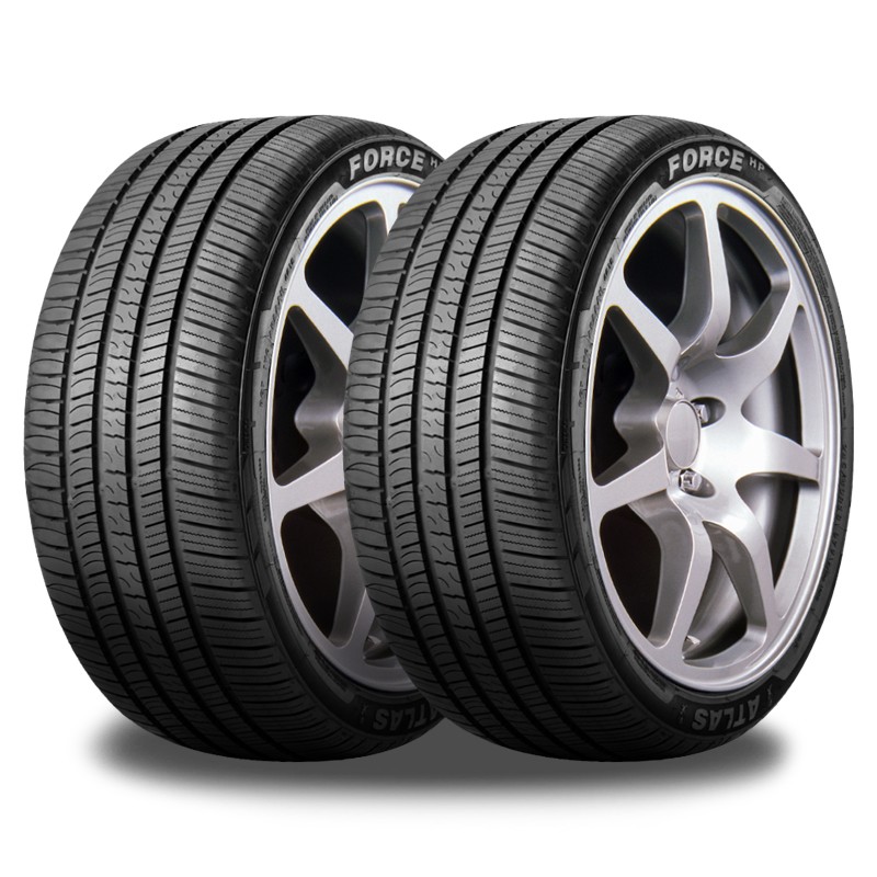 2 Atlas Force HP 205/55R16 91V All Season Tires [ 700AA UTQG / 50K Mi Warranty ]
