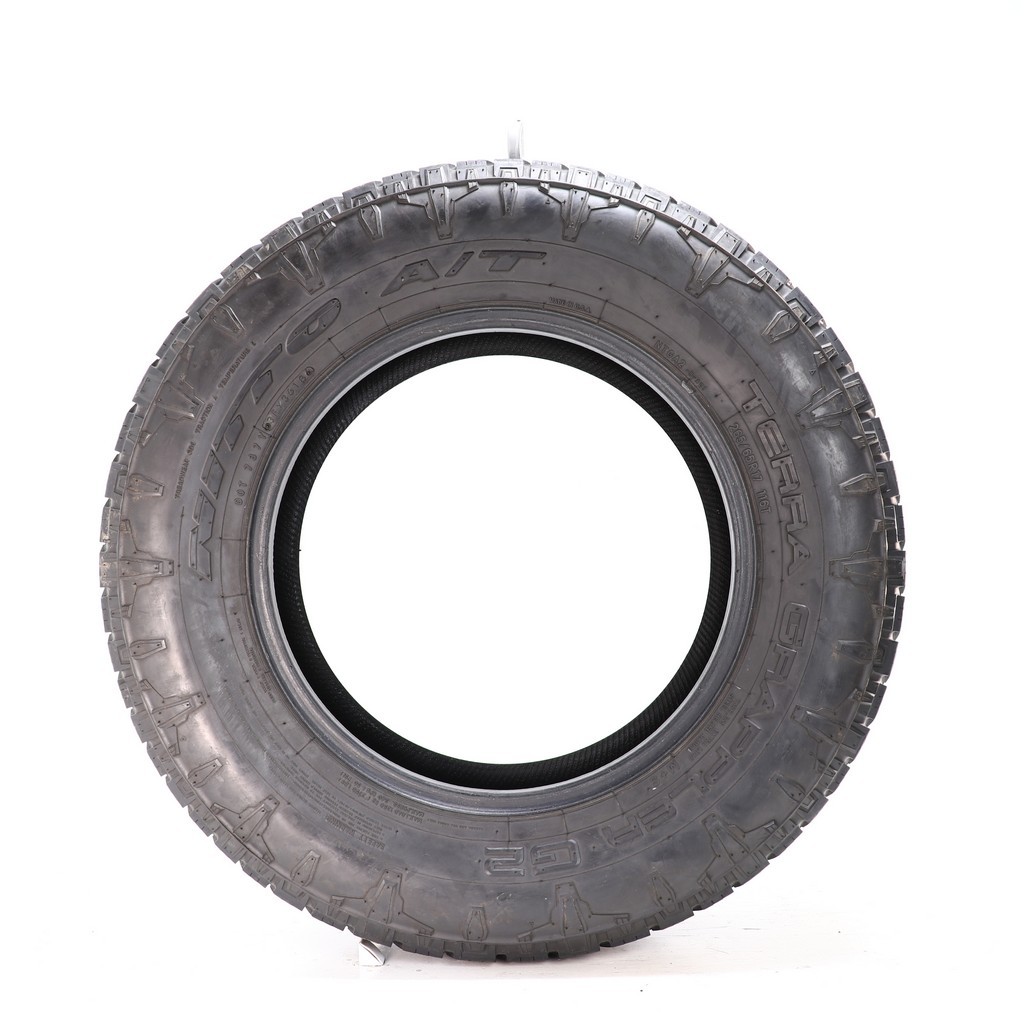 Set of (4) Used 265/65R17 Nitto Terra Grappler G2 A/T 116T – 9.5-11/32