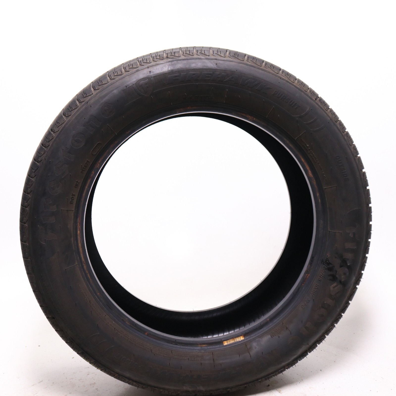 Set of 2 Used 245/55R18 Firestone Firehawk Pursuit – 103W – 8/32