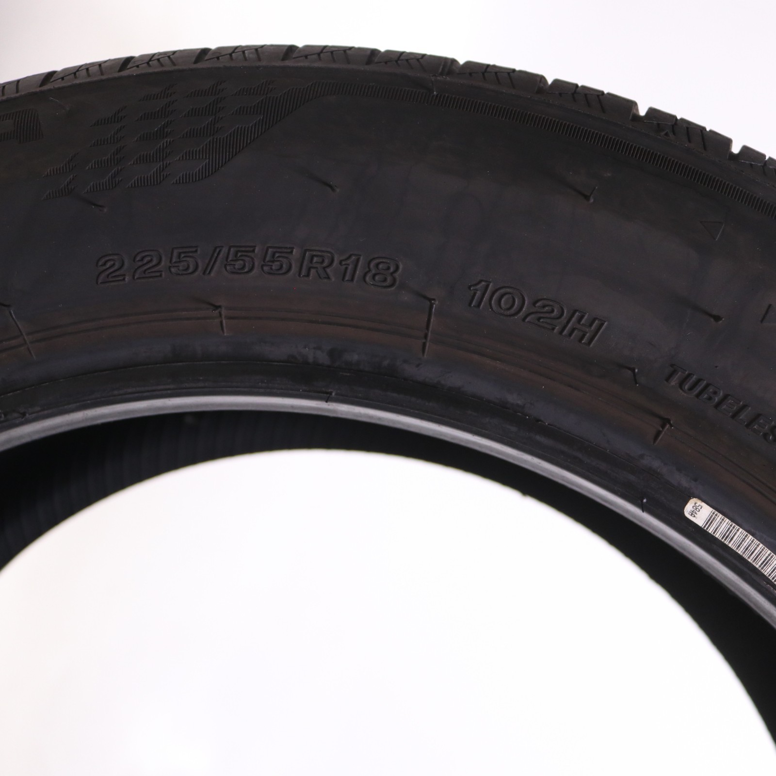 Set of 4 Used 225/55R18 Bridgestone Turanza LS100 – 102H – 7-8/32