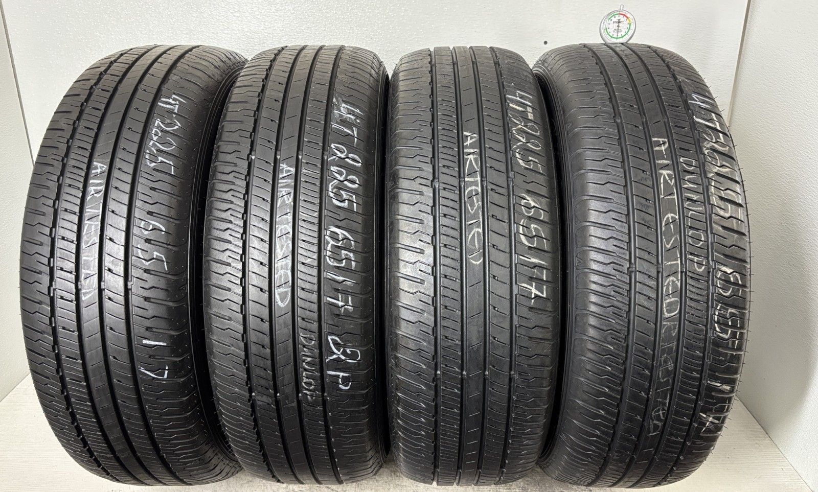 NO SHIPPING ONLY LOCAL PICK UP Set 4 Tires 225 65 17 Dunlop Grandtrek PT20