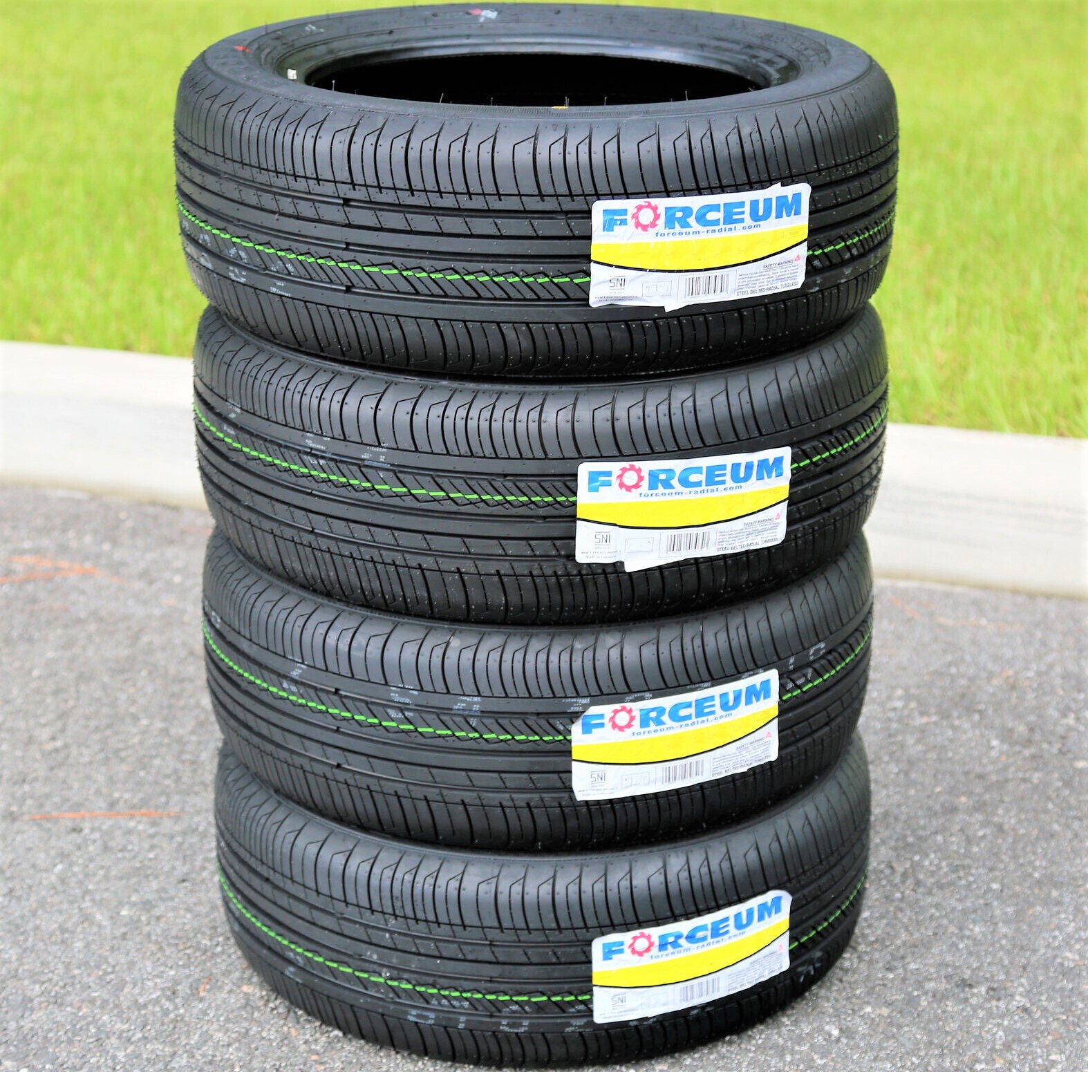 4 Tires Forceum Ecosa 205/65R15 94V AS A/S All Season