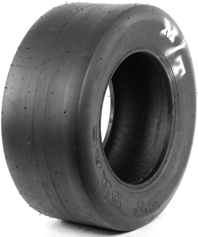 Mickey Thompson 3052 ET Drag Slick, 26/8.5-15, Bias Ply, White Letter, Each