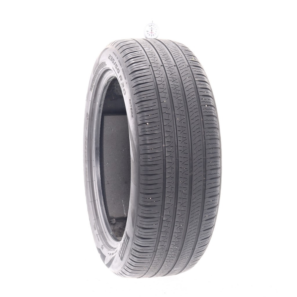 Set of (4) Used 235/50R20 Pirelli Scorpion Zero J LR PNCS 104W – 6.5-7/32