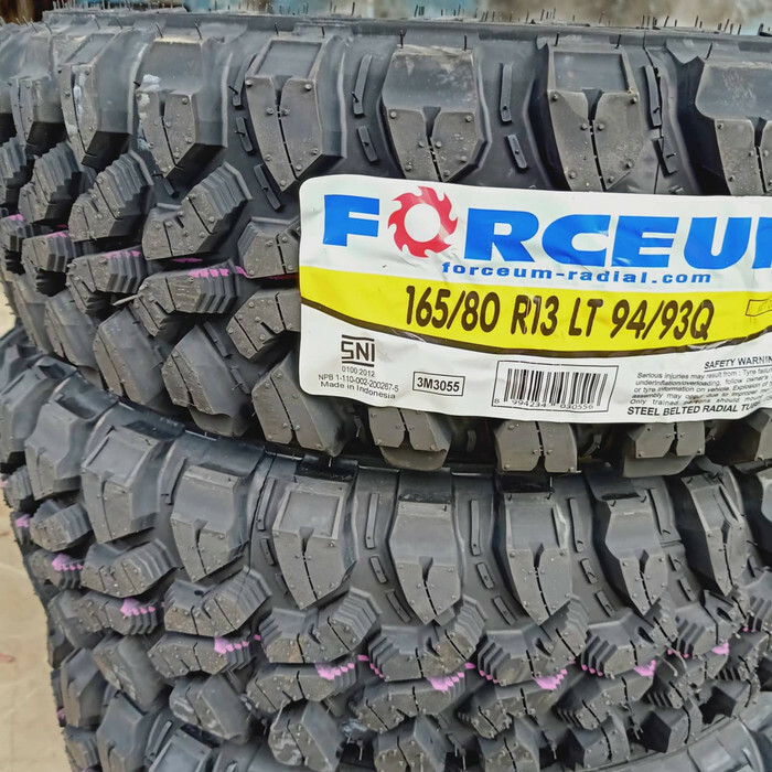 2 New 165/80R13 Inch Forceum Mud Tires 1658013 M/T MT 80 13 80R13 8 ply