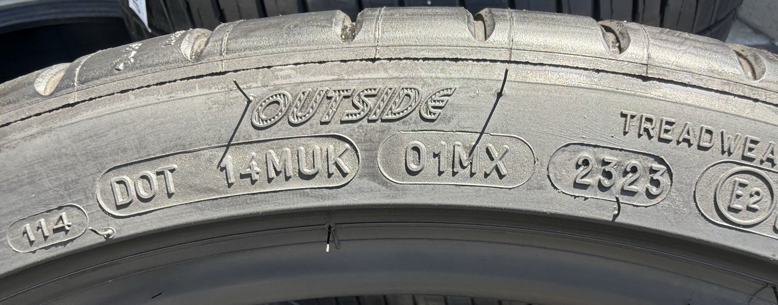TWO BRAND NEW 285/30ZR20 (95Y) Michelin Pilot Super Sport ZP Run Flat Tires