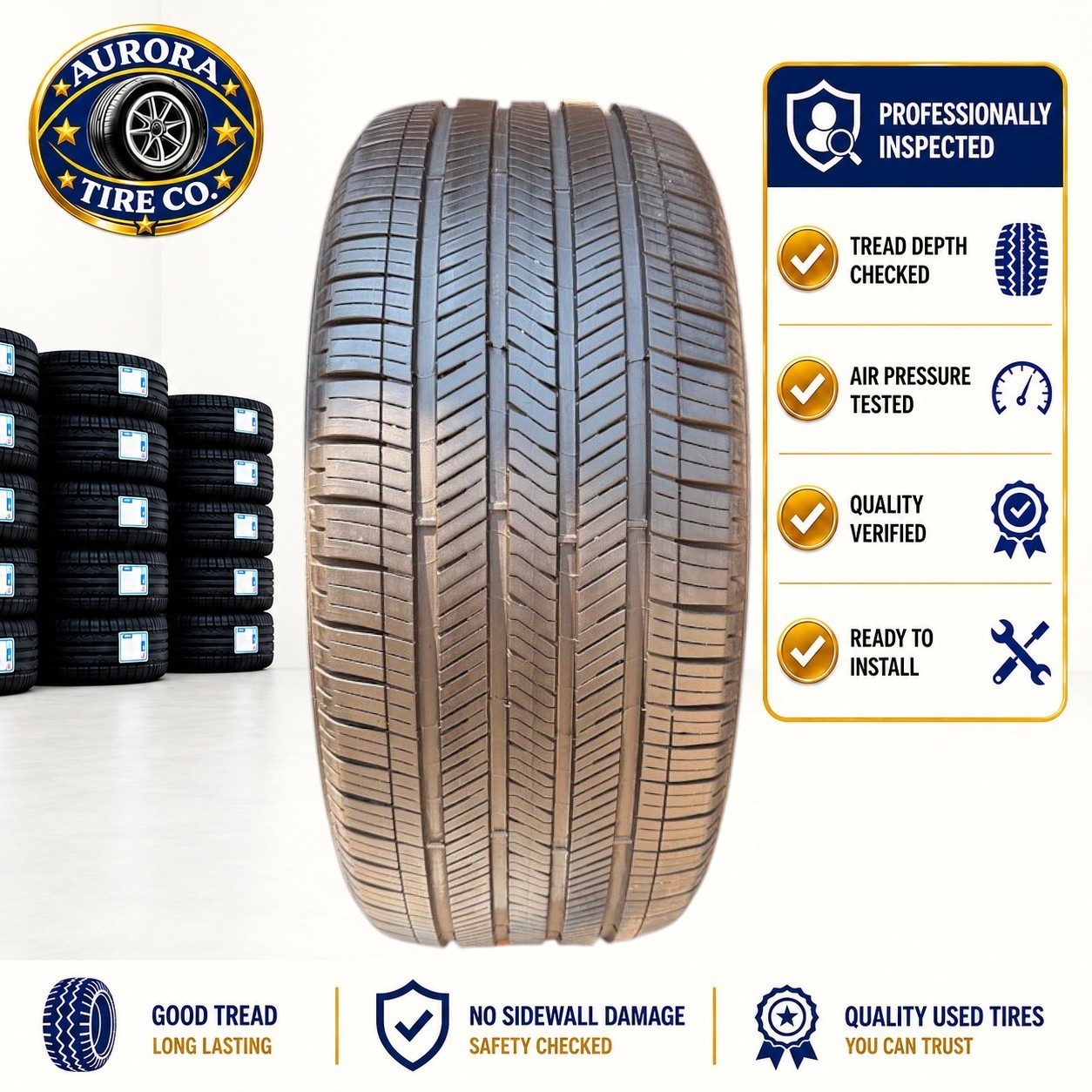 285/45R22 Goodyear Eagle Touring 114H DOT2724 9/32 2854522