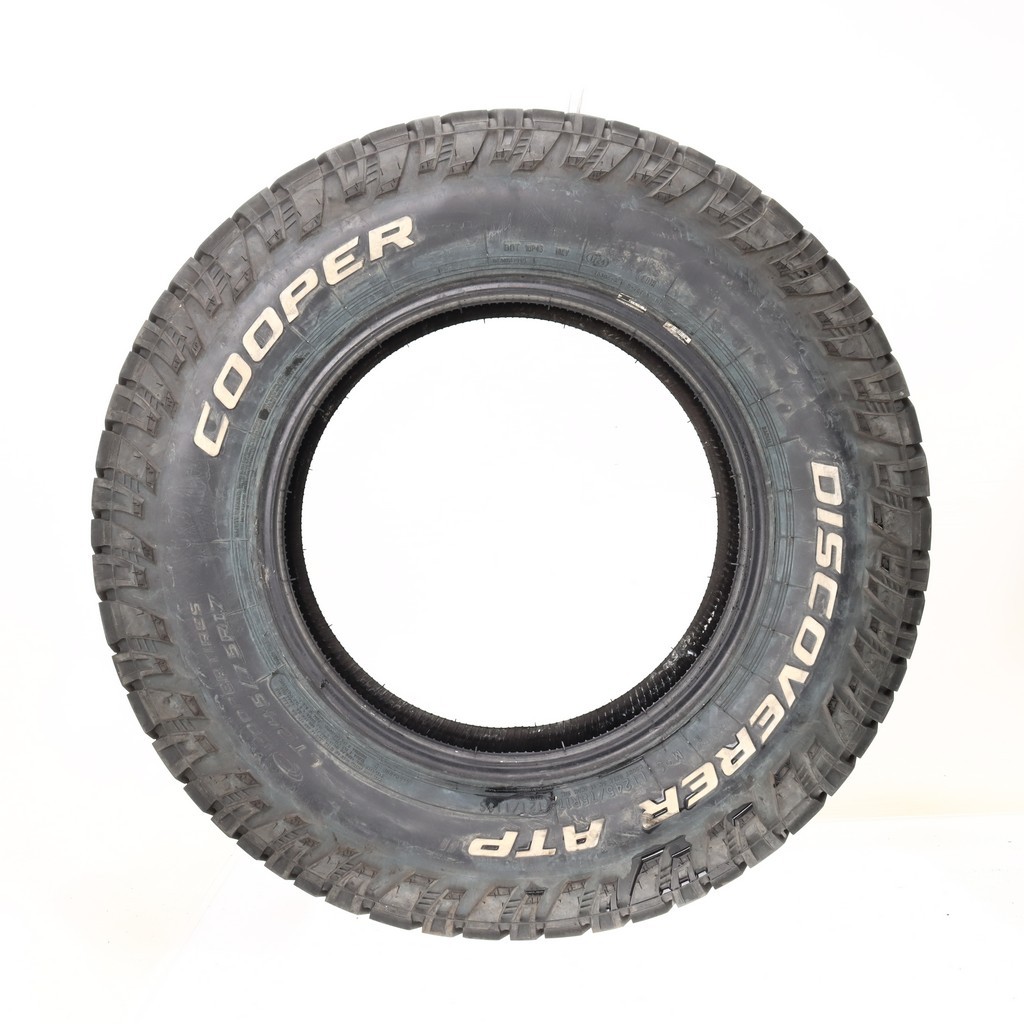 Set of (4) Used LT 245/75R17 Cooper Discoverer ATP II 121/118S – 12.5-14/32
