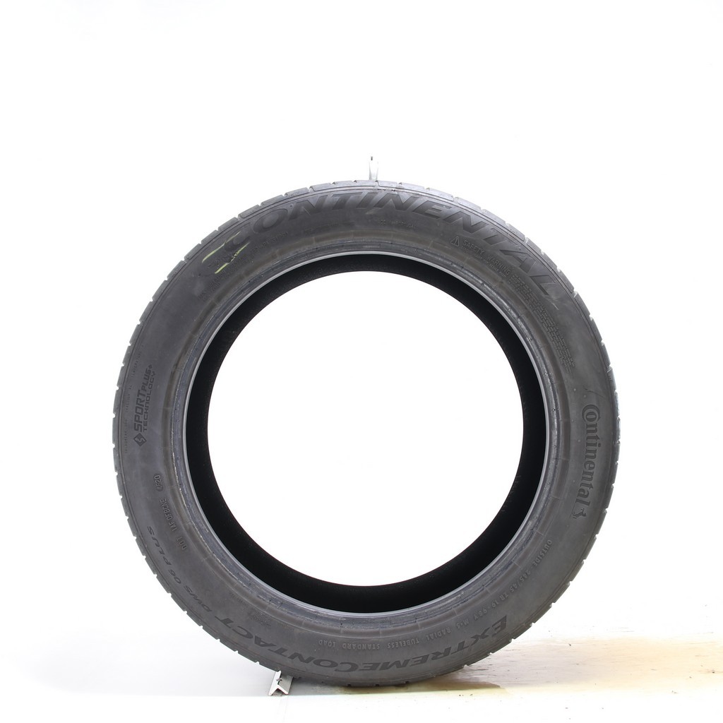 Used 245/45ZR19 Continental ExtremeContact DWS06 Plus 98Y – 5/32