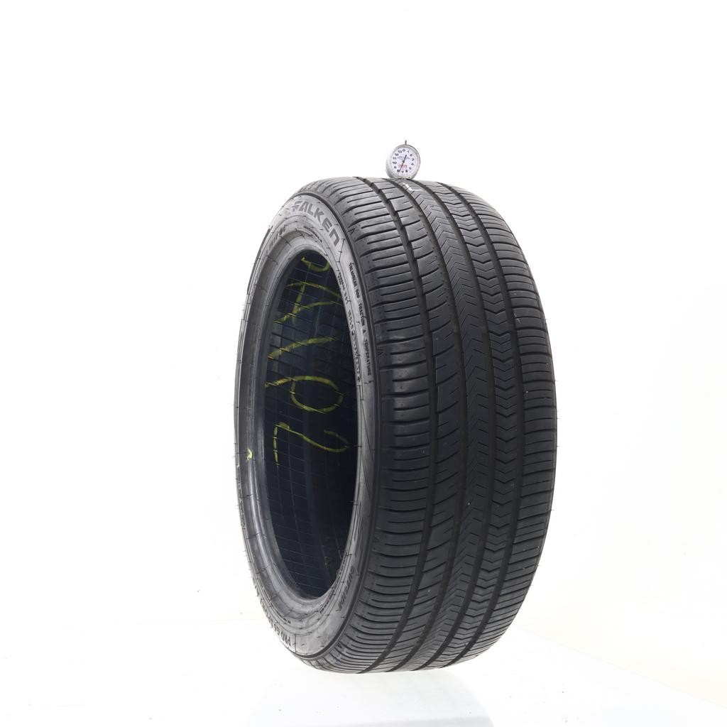 Set of (4) Used 245/45ZR19 Falken Pro G6 Sport A/S 102Y – 7-7.5/32