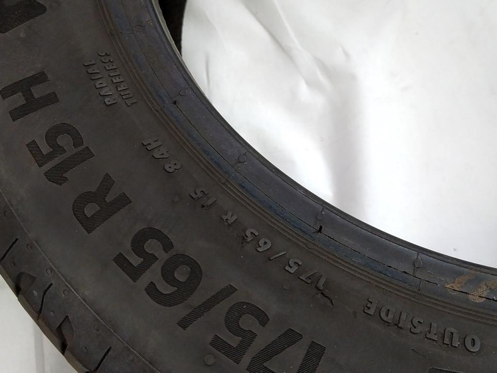175/65 R15 84H CONTINENTAL ECOCONTACT 6 5.18MM 6.16MM 5.75MM 5.46MM A4717 TYRE