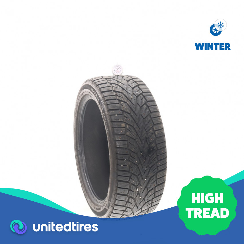 Used 235/45R18 General Altimax Arctic 12 Studded 98T – 8.5/32