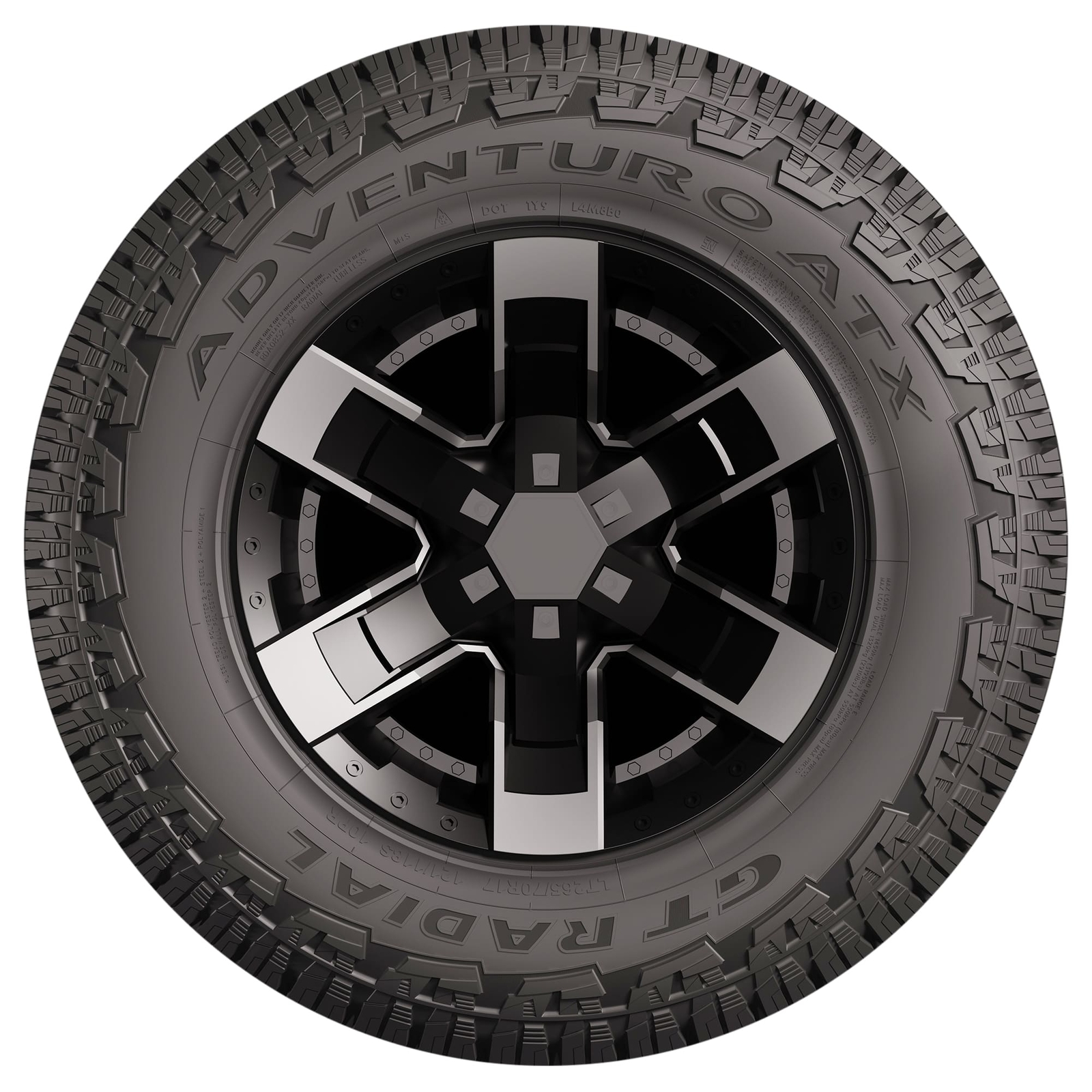 1 New Gt Radial Adventuro Atx – P255x70r16 Tires 2557016 255 70 16