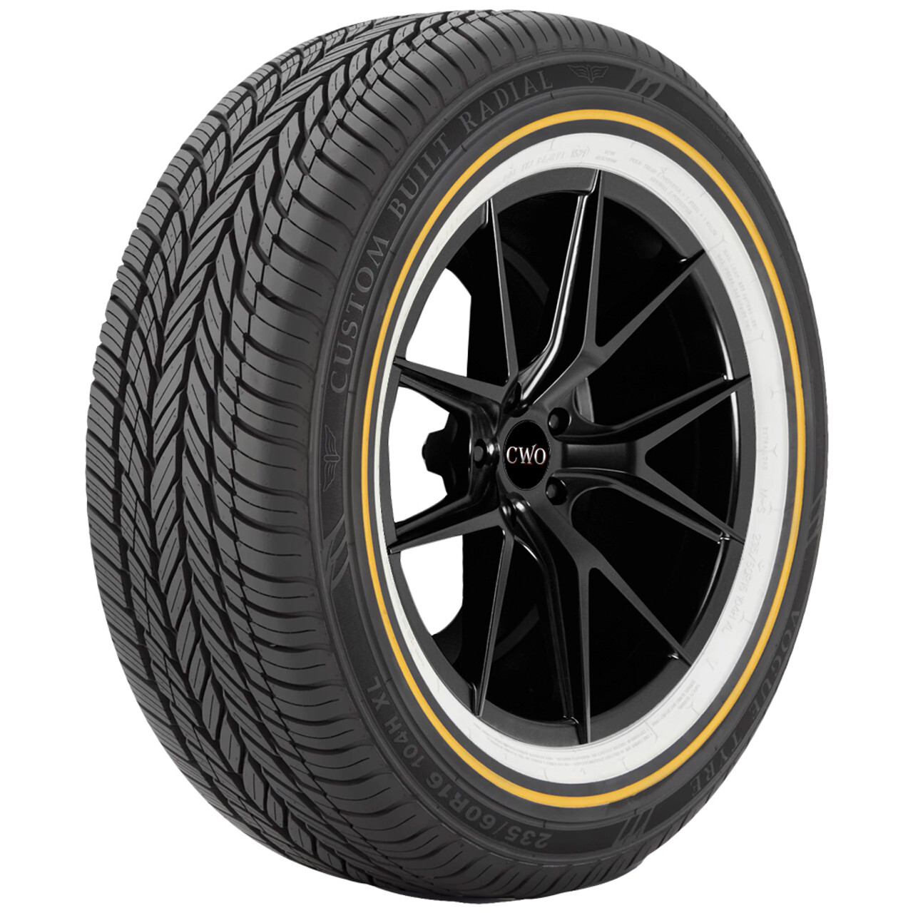 VOGUE CUSTOM BUILT RADIAL VIII 235/70R15 106/H XL 500 A B ALL SEASON GW TIRE