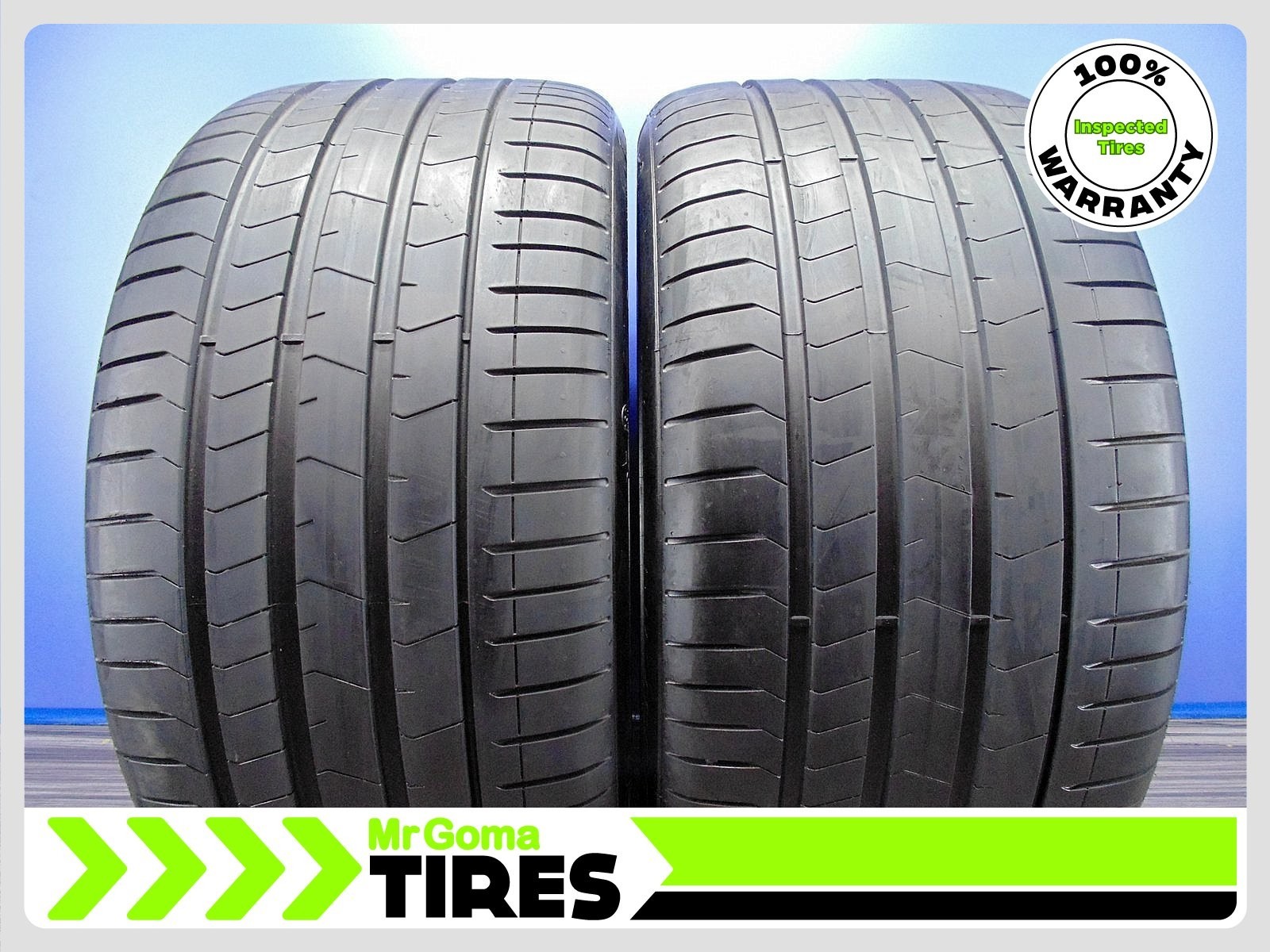 2 PIRELLI P ZERO PZ4 RSC RFT XL 315/35R21 USED TIRES 81% LIFE FOR BMWX5 Run flat