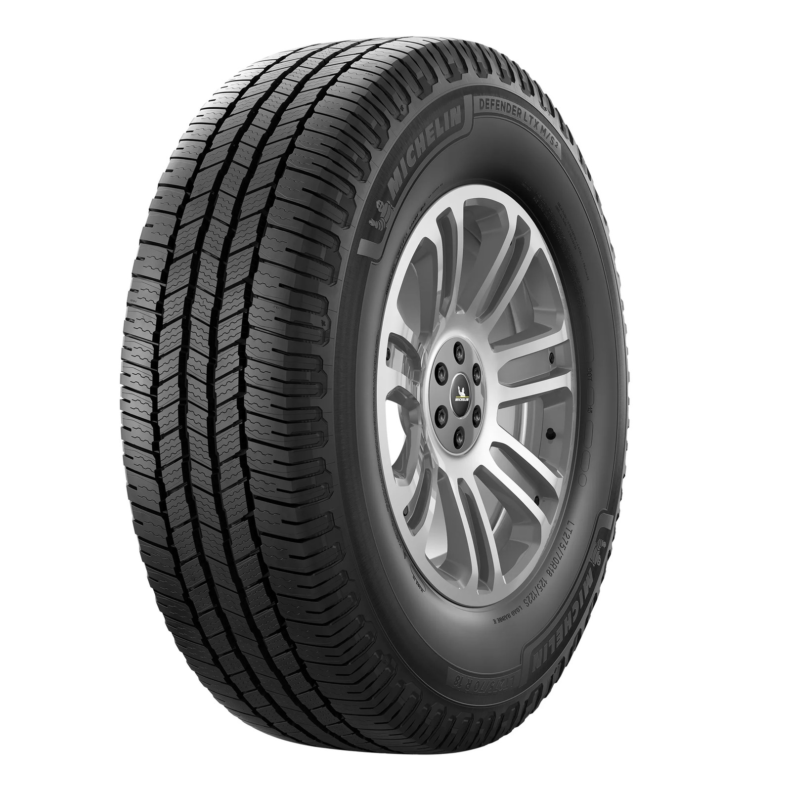 1 Michelin Defender LTX M/S 2 265/65R17 116T All Season 820BA 70K Mile Warranty