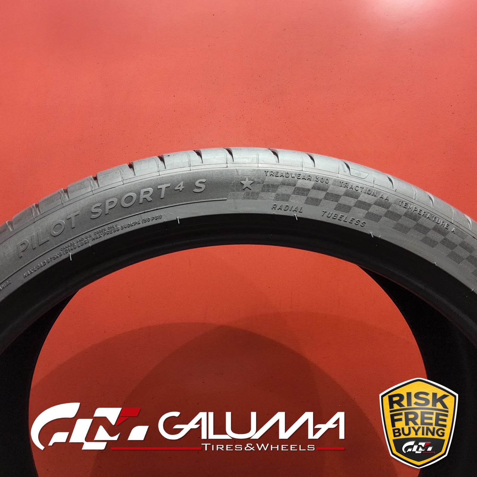 Set of 2 Tires Michelin Pilot Sport 4S ★ XL 315/30ZR22 315/30/22 3153022 #95743