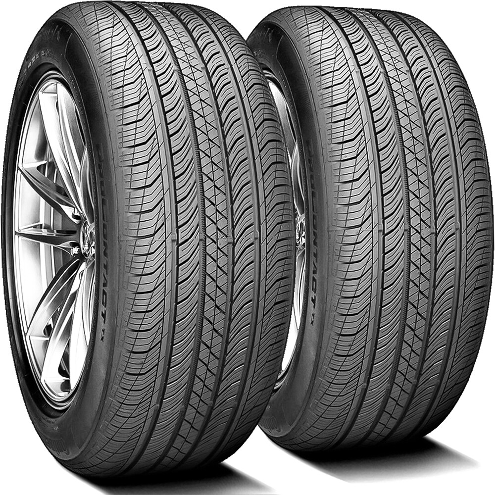 2 Tires Continental ProContact TX 205/55R16 89V A/S All Season