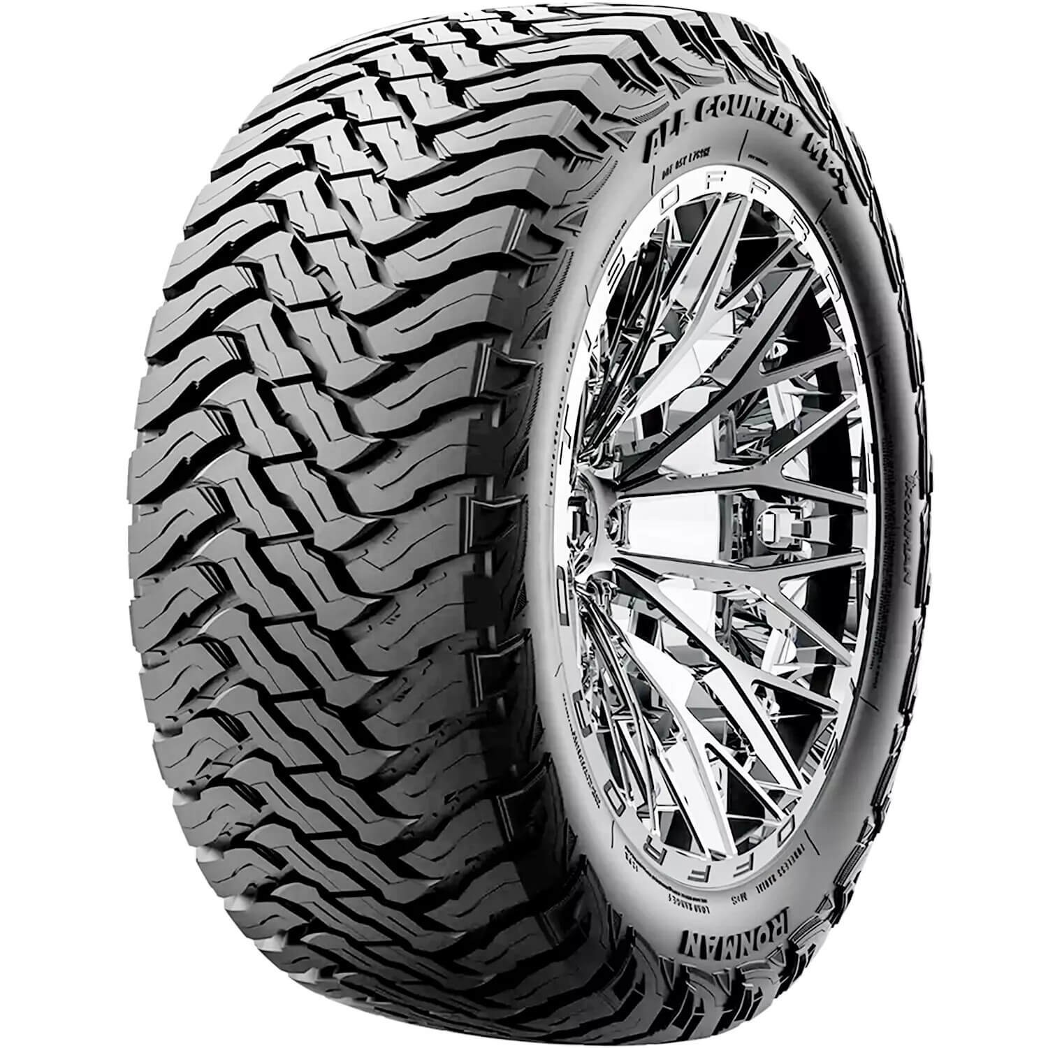 Set of 4 Ironman All Country MT-X LT285/75R16/10 10-Ply 126 Q Tires 2857516 285