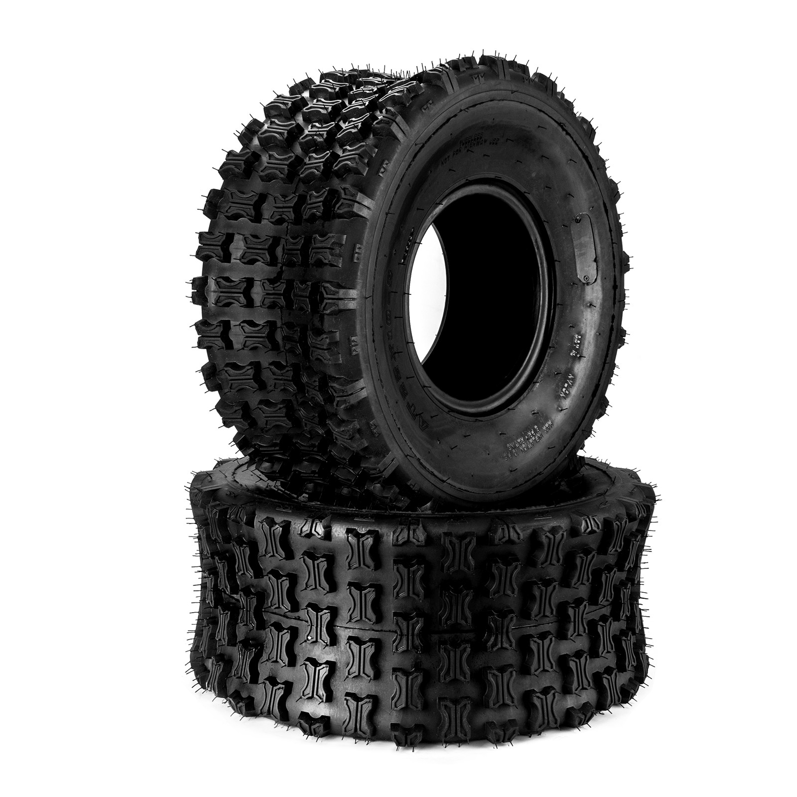 2pcs ATV UTV Tires 6 Ply 22x10x9 22 10 9 22×10-9 All Terrain Tubeless