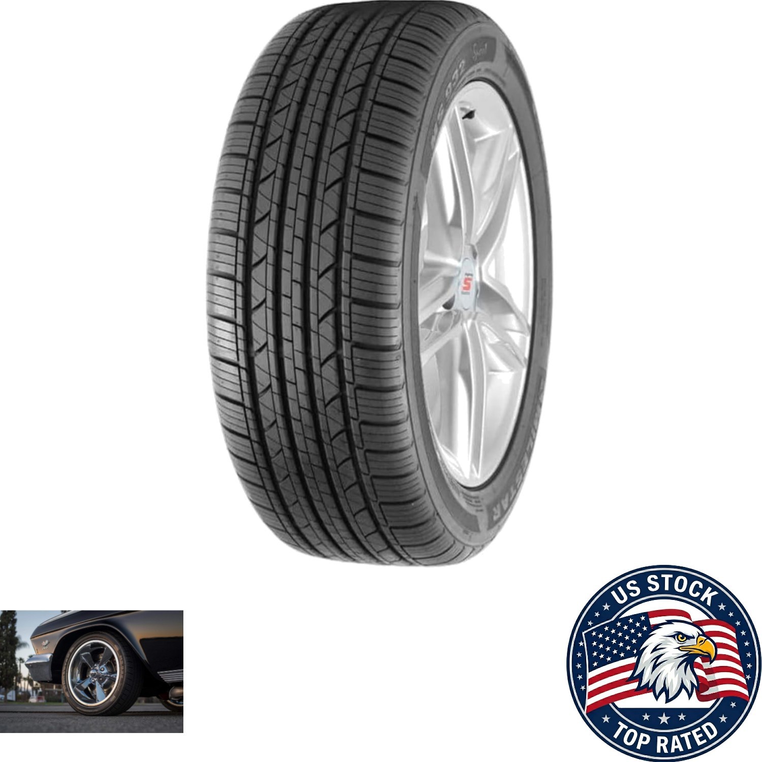 Milestar MS932 185/65R15 Radial Tire 88H – Ideal for All Seasons and Stability